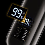Nose and Ear Hair Trimmer with LED Display | Painless Rounded Blade