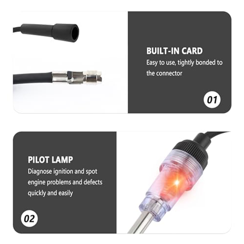 Ignition Coil Tester for Motor Vehicles | Quick Fault Diagnosis with LED Indicator