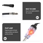 Ignition Coil Tester for Motor Vehicles | Quick Fault Diagnosis with LED Indicator