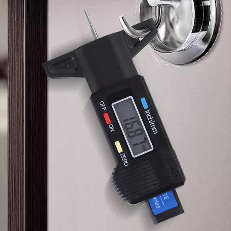 Digital Tyre Tread Depth Gauge | LCD Display, 0.01mm Accuracy