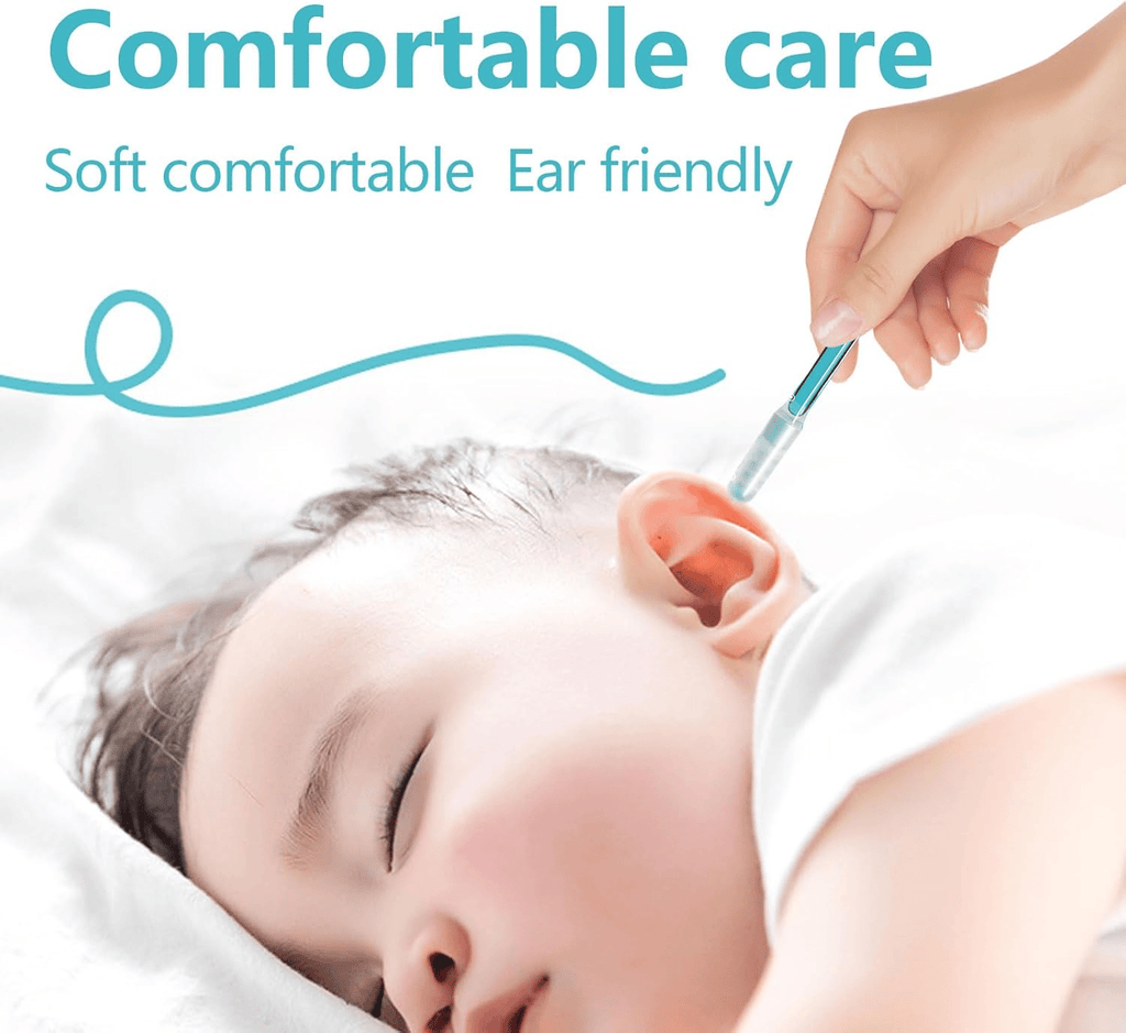 Reusable Ear Cleaner | Sticky Tip, Gentle, 24 Pieces per Set