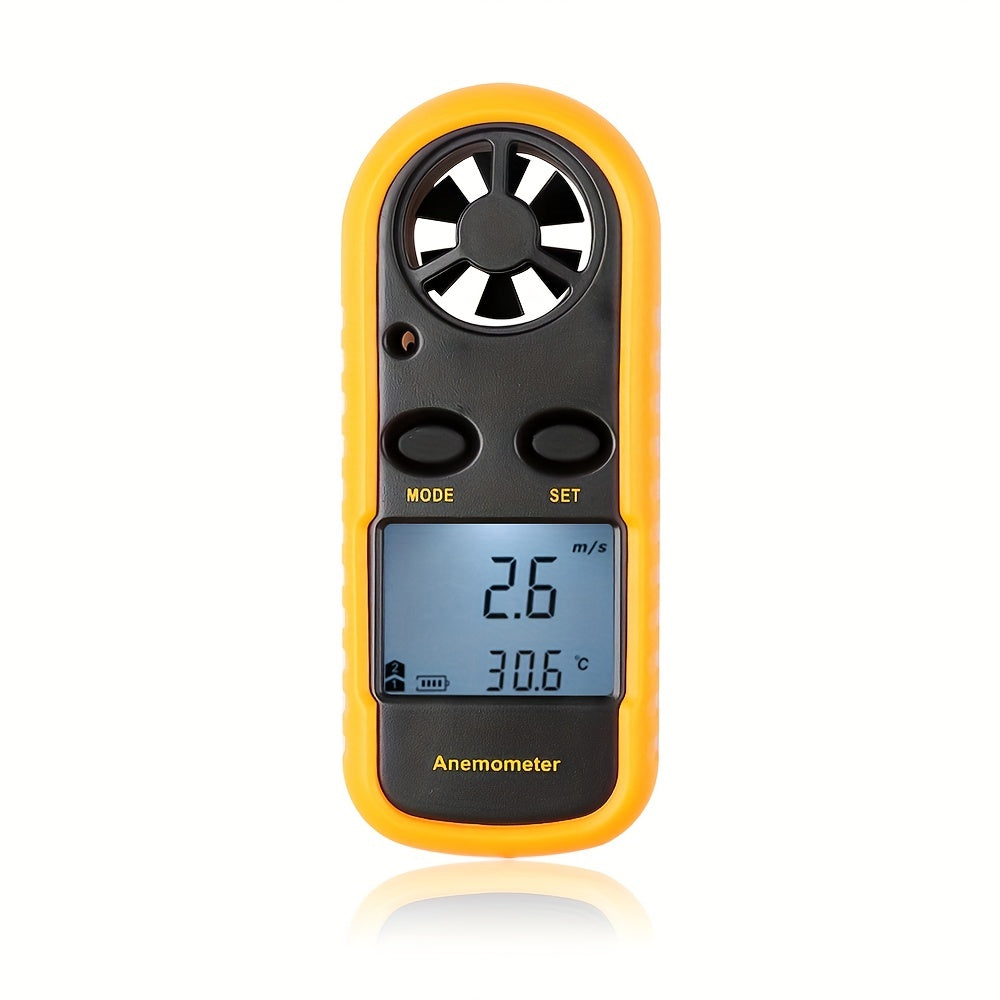 Digital Wind Meter with LCD Display | for Sailing, Hiking & Fishing