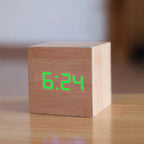 LED Cube Alarm Clock | Time, Date & Temperature on One Screen