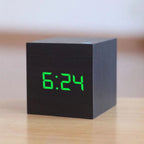 LED Cube Alarm Clock | Time, Date & Temperature on One Screen