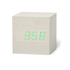 LED Cube Alarm Clock | Time, Date & Temperature on One Screen
