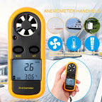 Digital Wind Meter with LCD Display | for Sailing, Hiking & Fishing