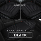 Ergonomic Car Seat Cushion | Anti-Slip, Breathable PU Leather