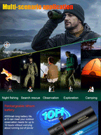 Night Vision Device with Thermal Camera | HD Display, 200m Range