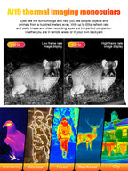 Night Vision Device with Thermal Camera | HD Display, 200m Range
