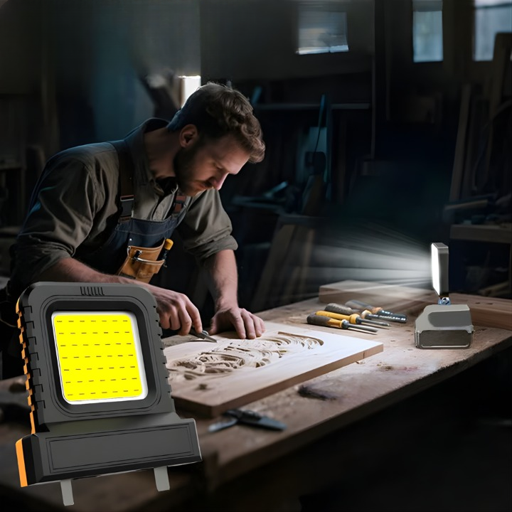 Cordless Work Light | Fits Makita, DeWalt, Milwaukee, Bosch, Einhell Batteries