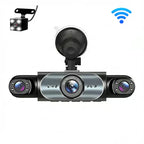 4-Camera 360° Dashcam | Night Vision, Parking Guard, 1080P HD