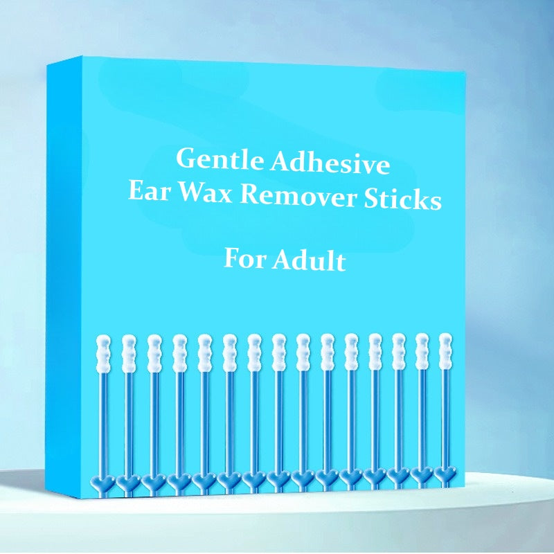 Reusable Ear Cleaner | Sticky Tip, Gentle, 24 Pieces per Set