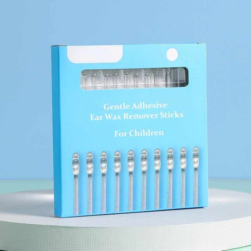 Reusable Ear Cleaner | Sticky Tip, Gentle, 24 Pieces per Set