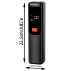 Portable Tyre Inflator with LCD – Auto Shut-Off, 150 PSI, Rechargeable