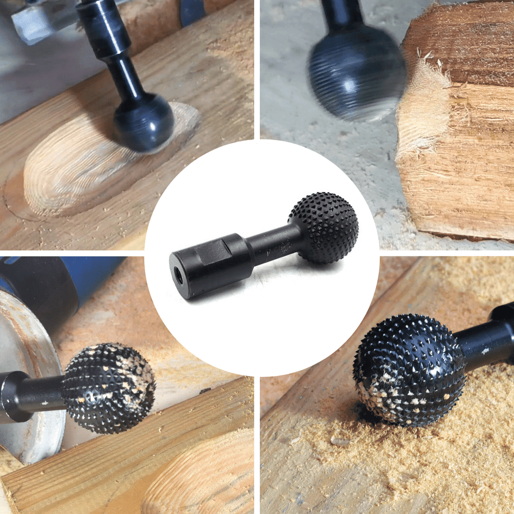 Wood Router Bit Attachment | Precise Cuts, Tool-Free Installation
