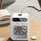 USB Mini Air Cooler | 1800mAh, Water Mist, 3.7 Hours Runtime