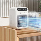USB Mini Air Cooler | 1800mAh, Water Mist, 3.7 Hours Runtime