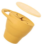 Silicone Snack Cup for Kids | Leak-Proof Lid, BPA-Free