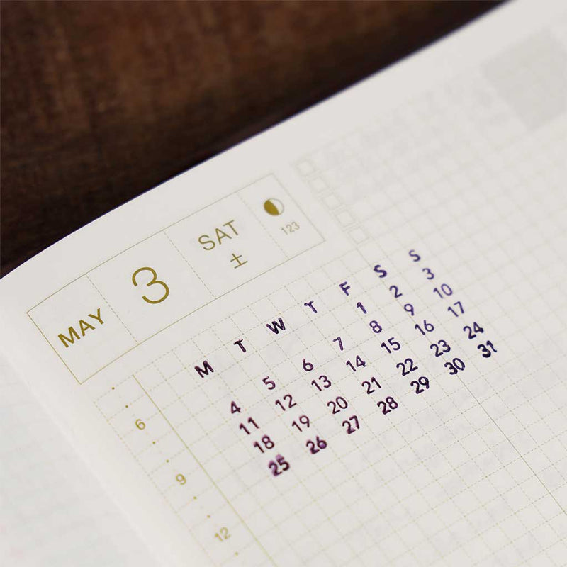 Calendar Stamp for Planners | 5 Versions for Bullet Journals