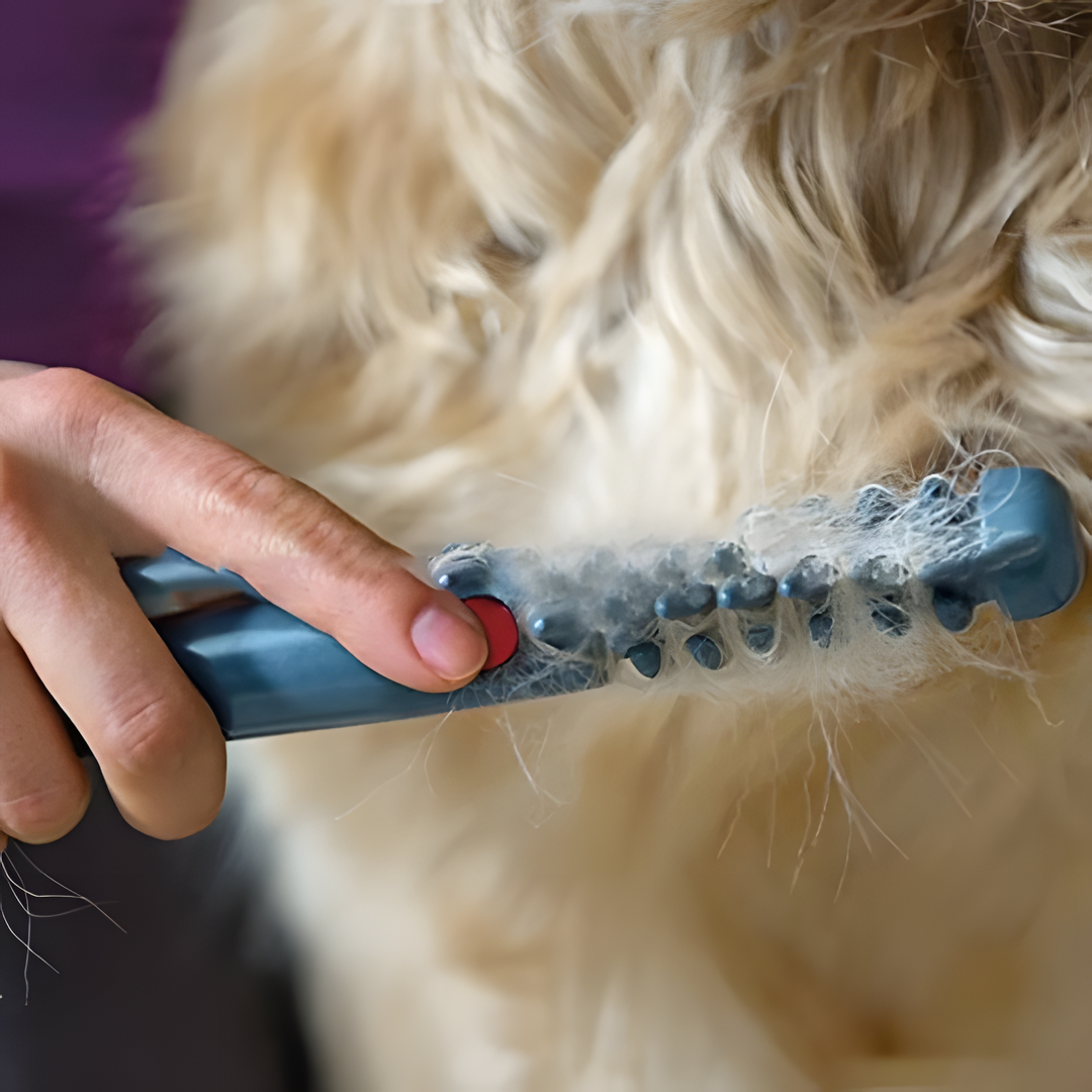 Pet Dematting Comb | Gentle Rounded Blades for Dogs and Cats