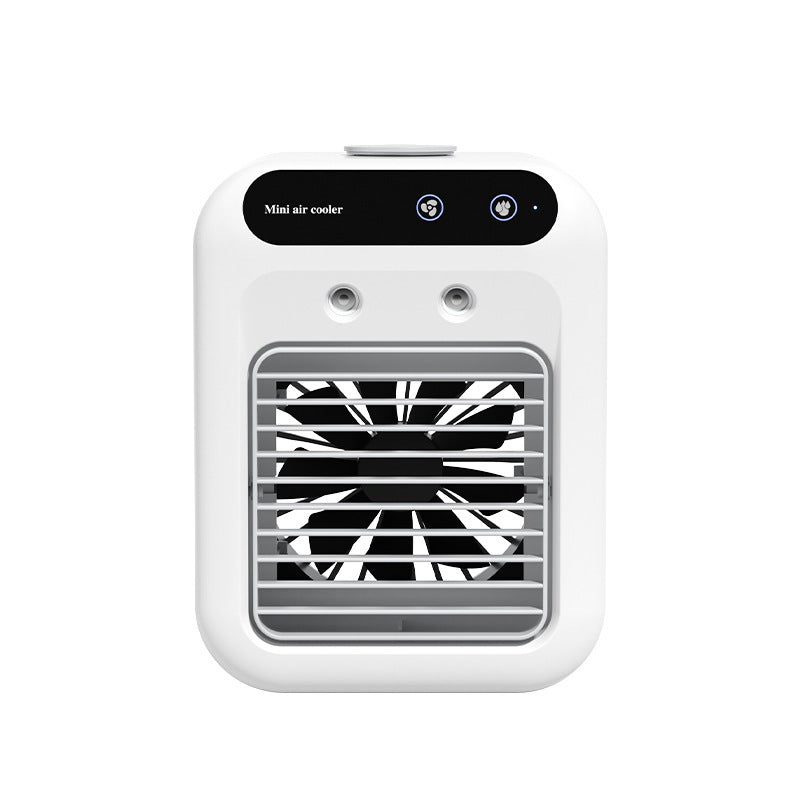 USB Mini Air Cooler | 1800mAh, Water Mist, 3.7 Hours Runtime