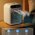 USB Mini Air Cooler | 1800mAh, Water Mist, 3.7 Hours Runtime
