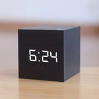 LED Cube Alarm Clock | Time, Date & Temperature on One Screen