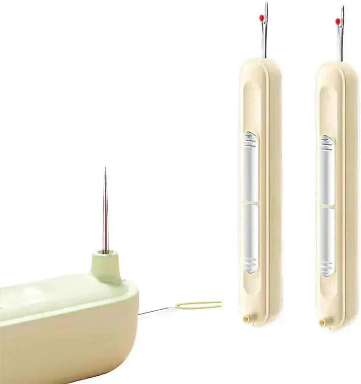 Needle Threader & Seam Ripper | 2-in-1, Stainless Steel Tips