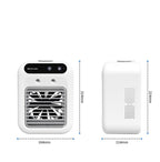 USB Mini Air Cooler | 1800mAh, Water Mist, 3.7 Hours Runtime