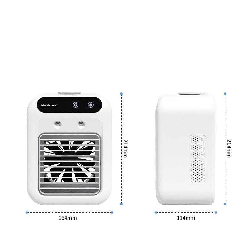 USB Mini Air Cooler | 1800mAh, Water Mist, 3.7 Hours Runtime