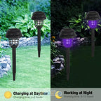 LED Solar Mosquito Lamp with UV Light | Chemical-Free, Automatic Solar Operation