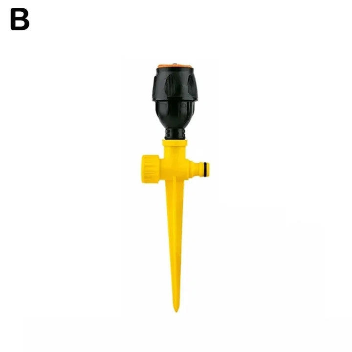 360° Lawn Sprinkler | Adjustable Spray, No Dry Spots, ABS Plastic