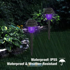 LED Solar Mosquito Lamp with UV Light | Chemical-Free, Automatic Solar Operation