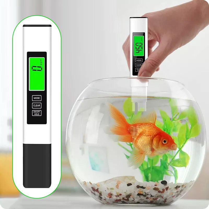 4-in-1 Digital Water Tester | Titanium Probe, TDS, EC, PPM, Temp