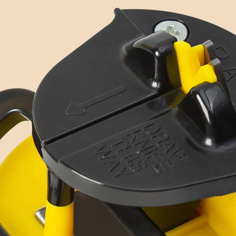 Suction Cup Knife Sharpener | 35 Strokes, Holds 20kg, Fits Drawers