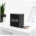 LED Cube Alarm Clock | Time, Date & Temperature on One Screen