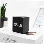 LED Cube Alarm Clock | Time, Date & Temperature on One Screen
