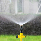 360° Lawn Sprinkler | Adjustable Spray, No Dry Spots, ABS Plastic