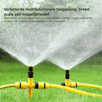 360° Lawn Sprinkler | Adjustable Spray, No Dry Spots, ABS Plastic