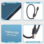 2TB External SSD | Ultra-Fast & Pocket-Sized Solid State Drive