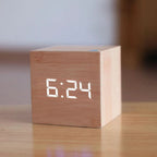 LED Cube Alarm Clock | Time, Date & Temperature on One Screen