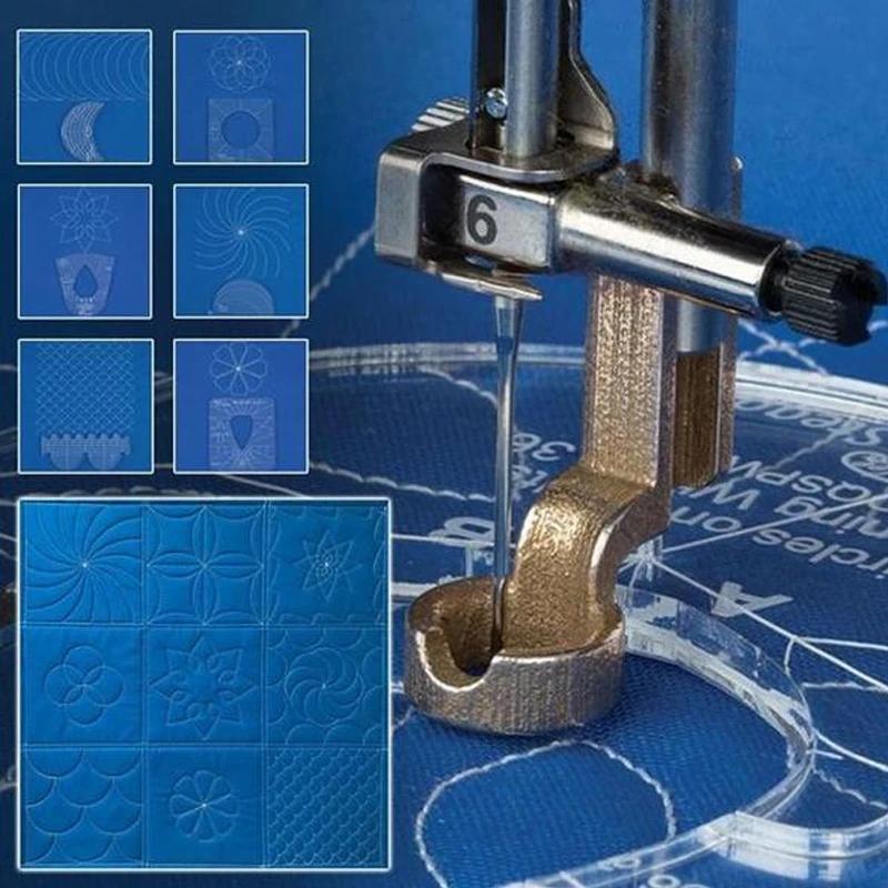Acrylic Quilt Template Set | 6 Professional Sewing Patterns for Patchwork