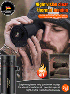 Night Vision Device with Thermal Camera | HD Display, 200m Range
