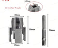 Aluminium Pipe Threader | Cuts Internal & External Threads
