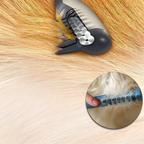 Pet Dematting Comb | Gentle Rounded Blades for Dogs and Cats