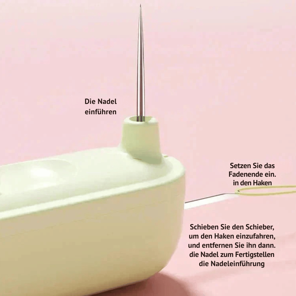 Needle Threader & Seam Ripper | 2-in-1, Stainless Steel Tips