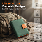 Foldable Solar Charger | USB Ports