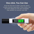 4-in-1 Digital Water Tester | Titanium Probe, TDS, EC, PPM, Temp