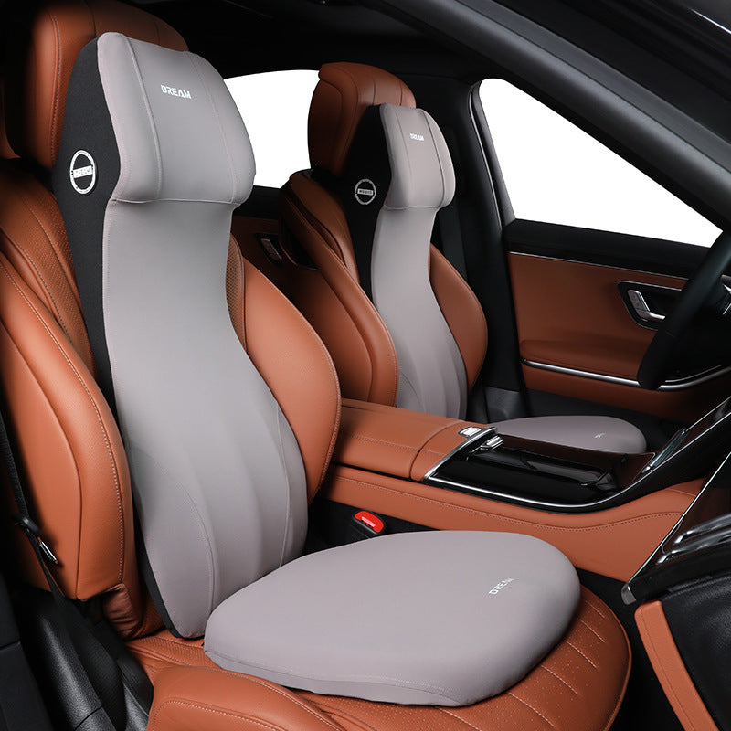 Memory Foam Car Seat Cushion | Ergonomic, 6 Colours, Seat or Headrest
