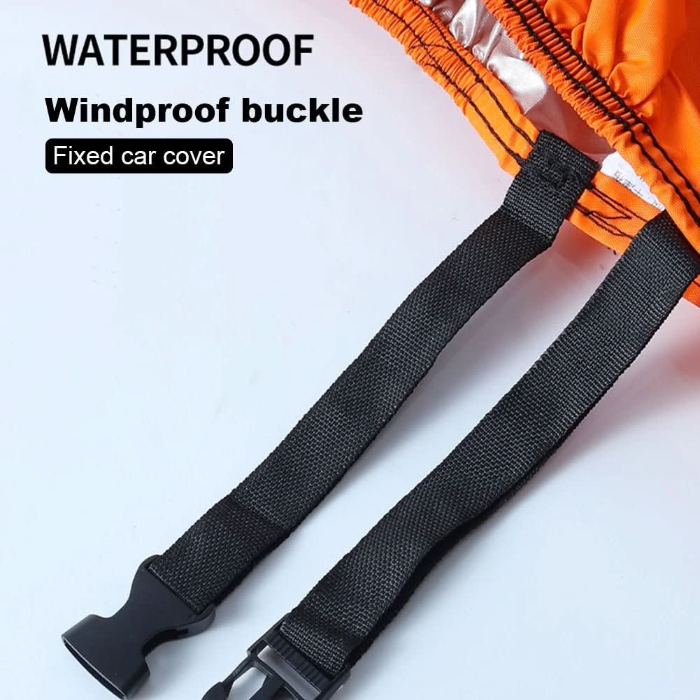 Black waterproof windproof buckle on a white background